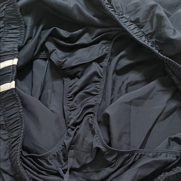 Nike Women's Black and White Athletic Shorts - Picture 4 of 5